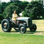 First Woman to commercially operate a Tractor in the Lockyer Valley