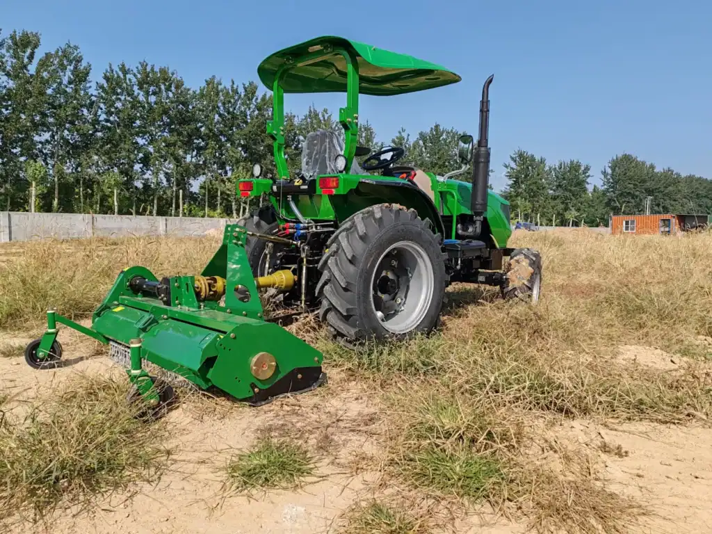 AgKing tractors plowing a sunlit Australian outback field, farmer at the wheel, embodying 15 years of trusted farm machinery