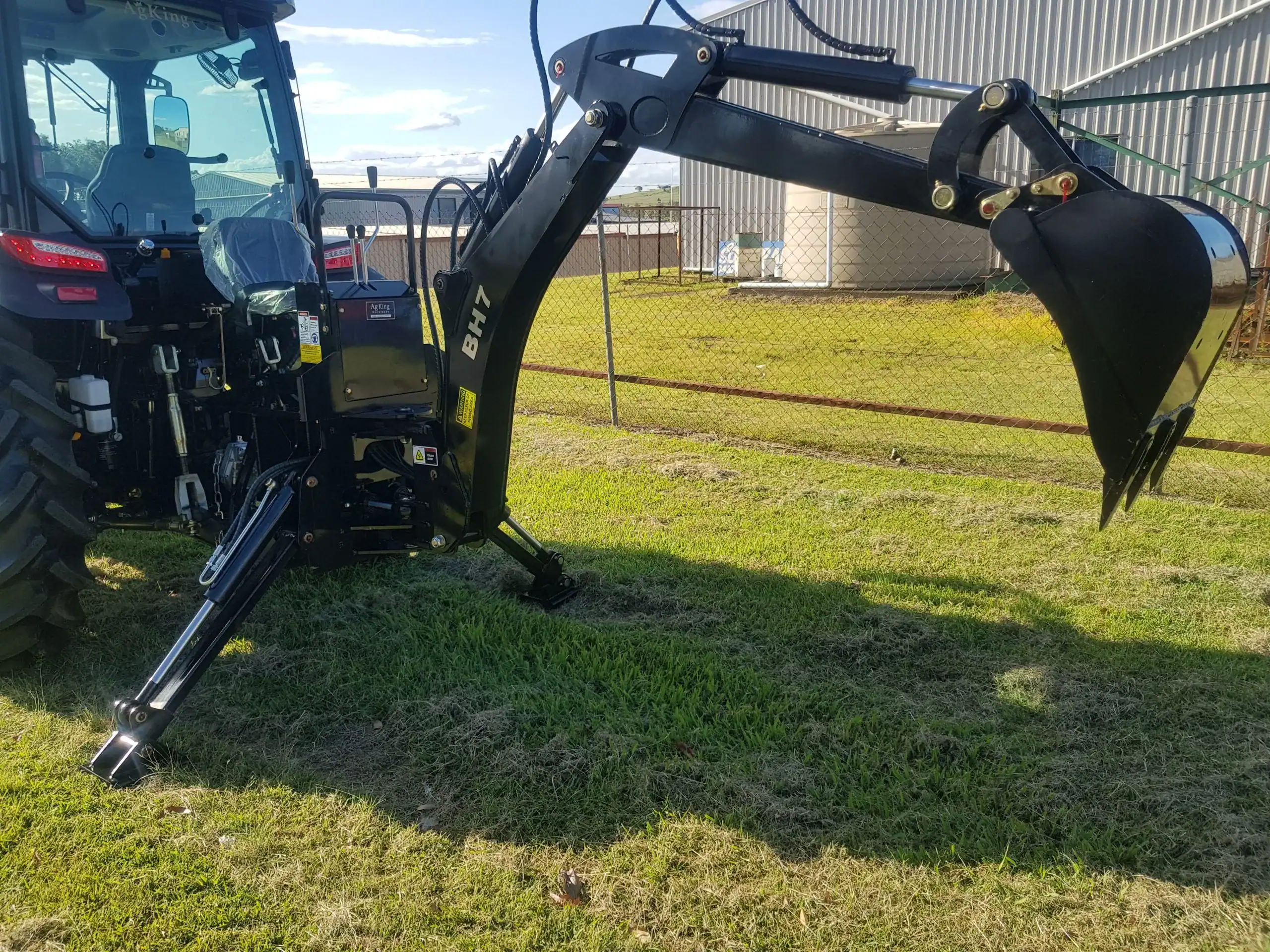 Tractor Backhoe Side Shift