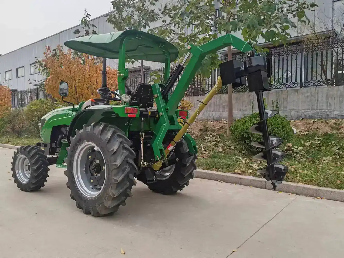 Hydraulic Post Hole Digger with 12" Auger